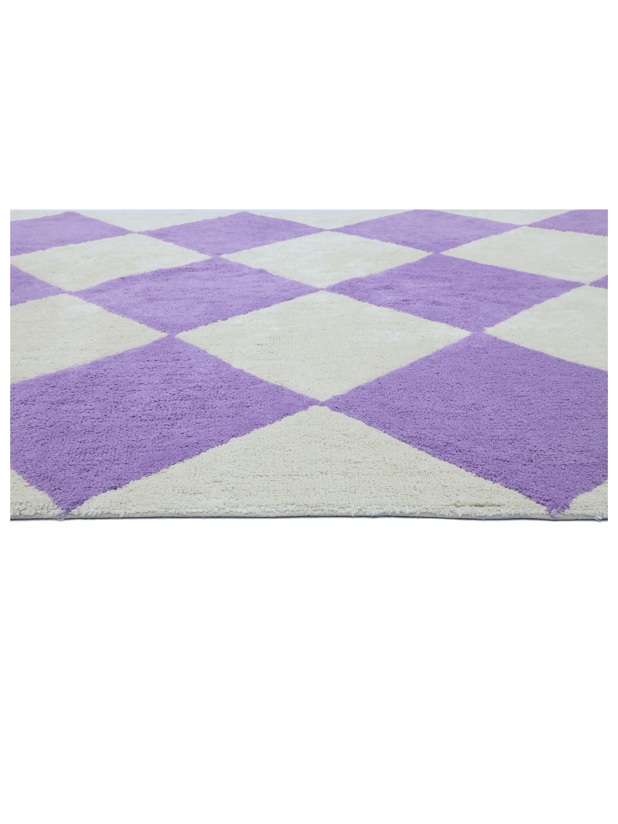 Checker Rug - Lavender