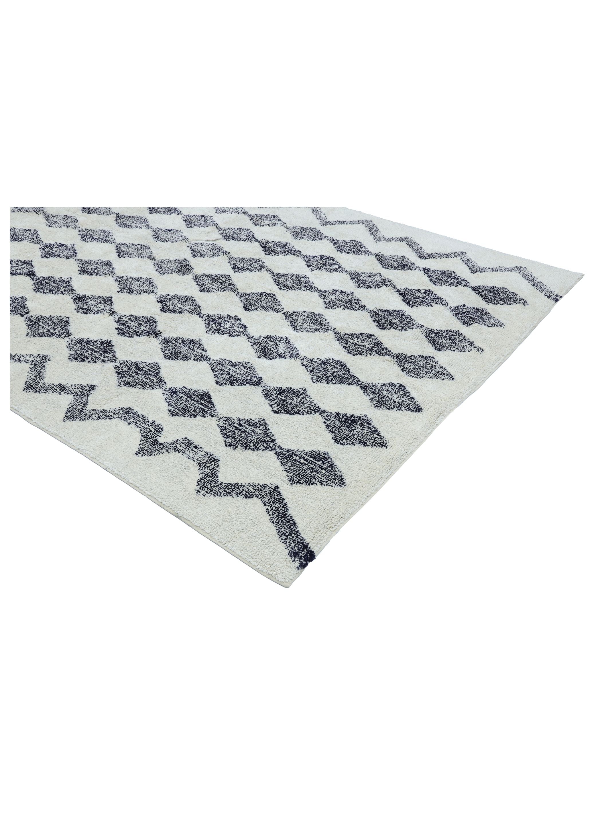 Dark Blue Diamond Rug LAST PIECE - 160x230cm