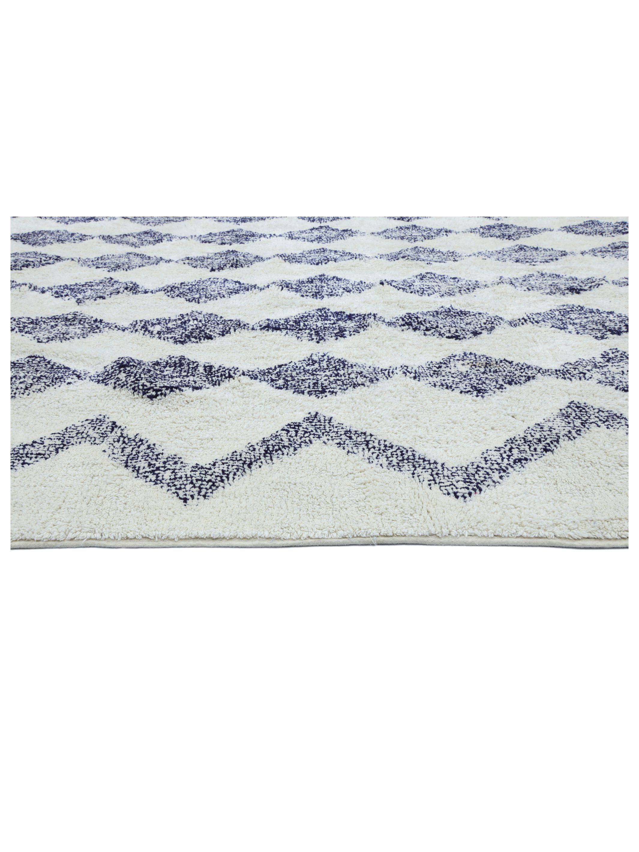 Dark Blue Diamond Rug LAST PIECE - 160x230cm