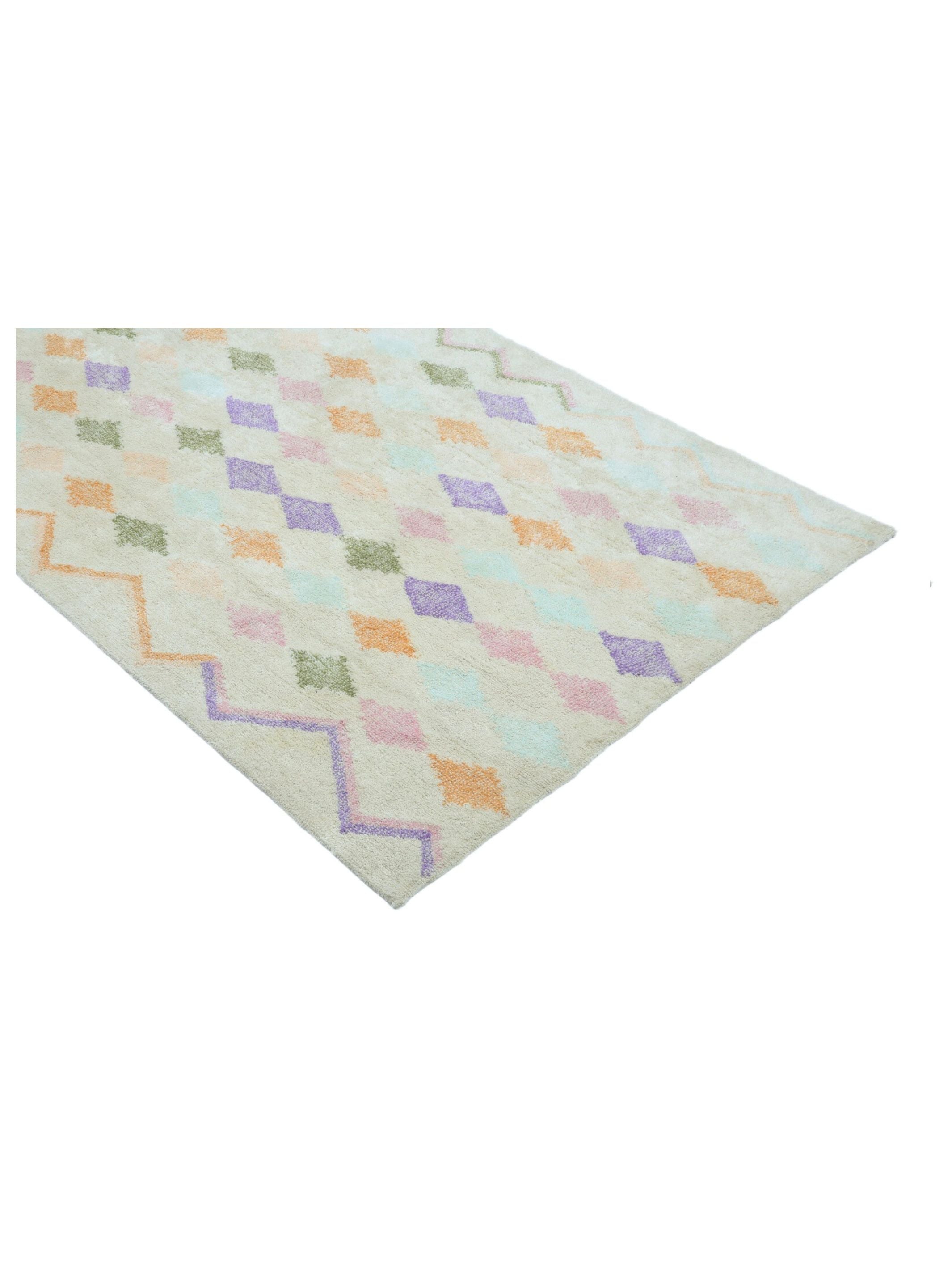 Multi-Colour Diamond Rug