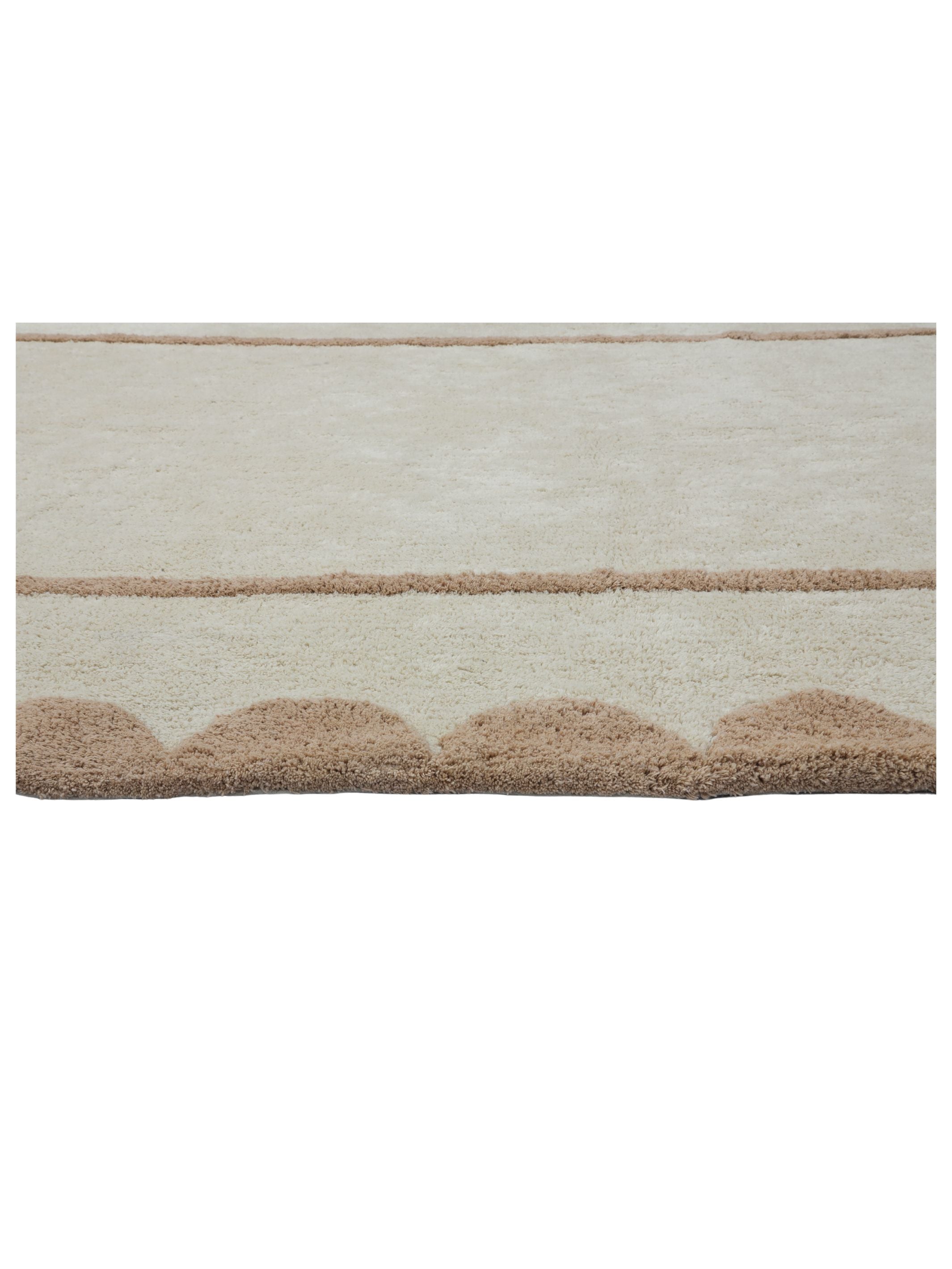 Scallop Rug - Dusty Coral
