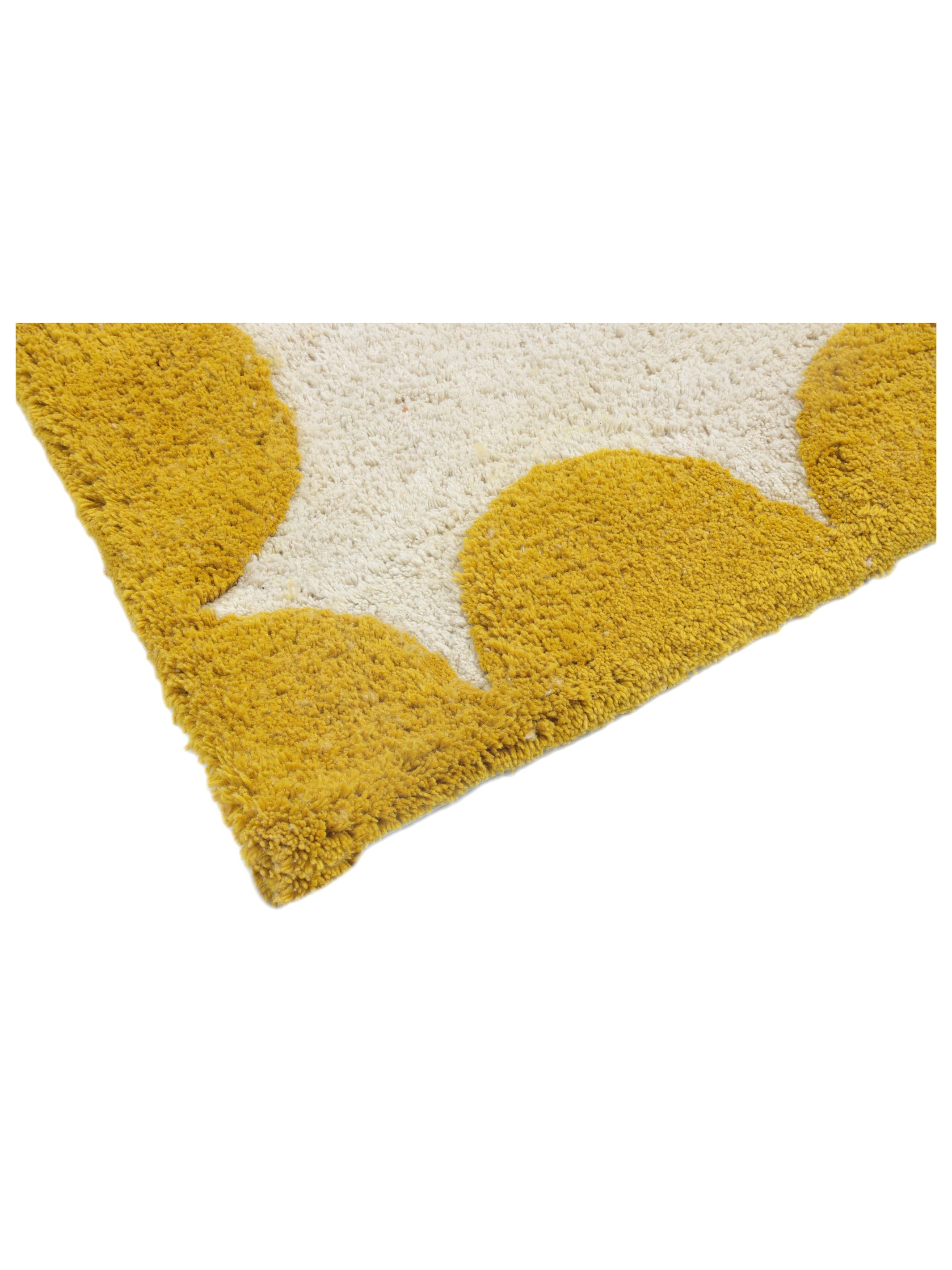 Scallop Rug - Mustard