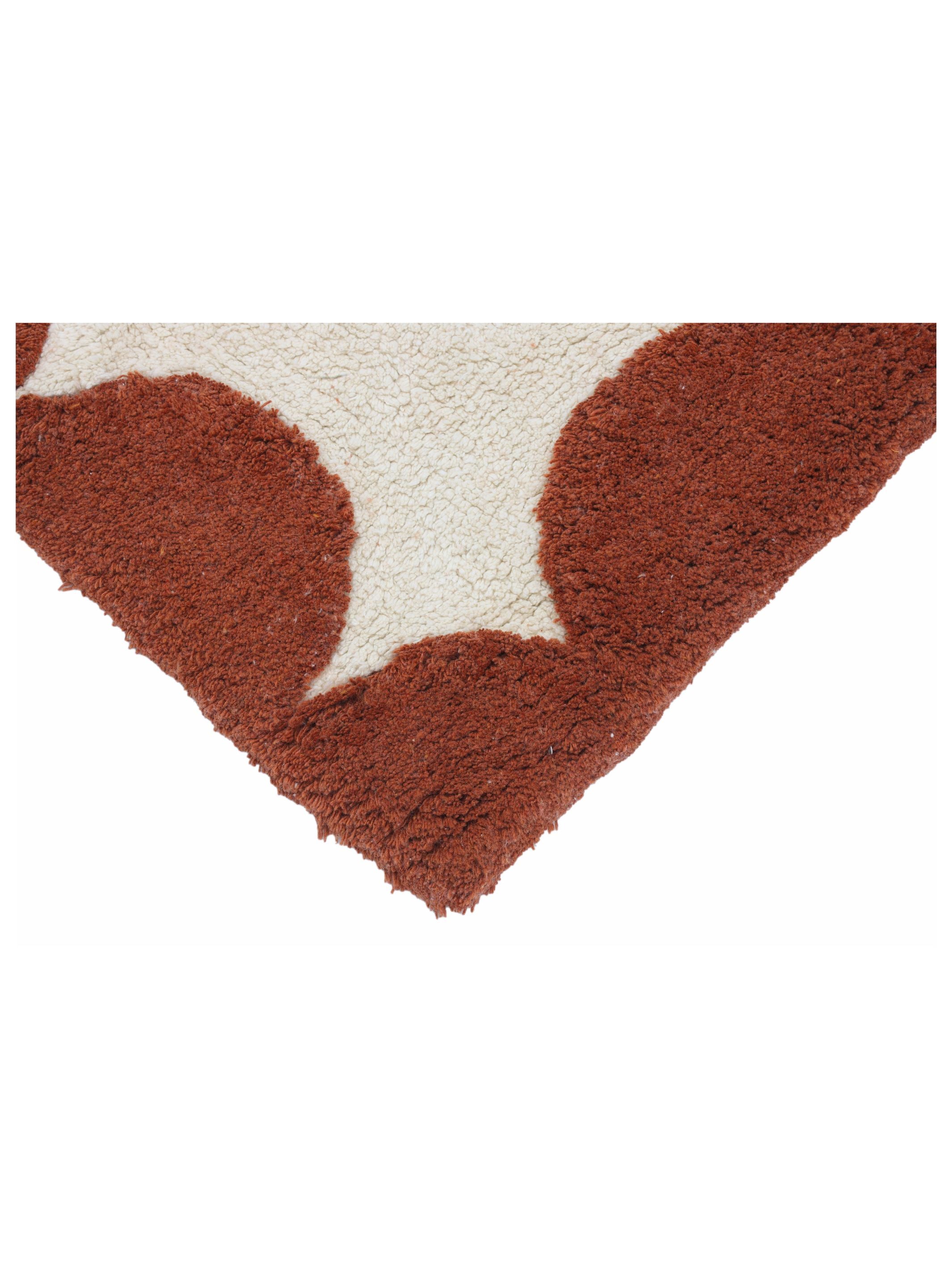 Scallop Rug - Rust