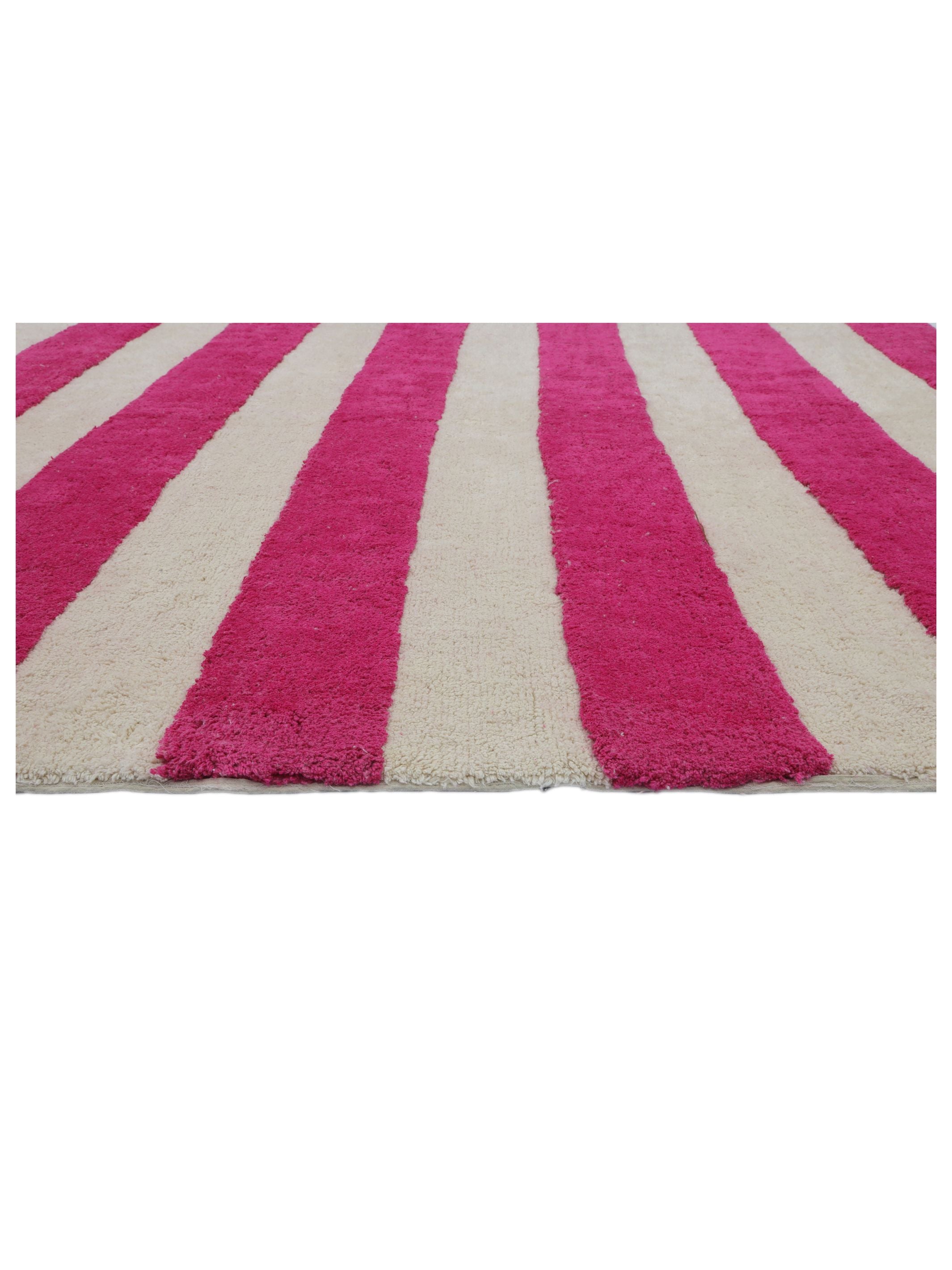 Hot Pink Stripe Rug LAST PIECE - 160x230cm