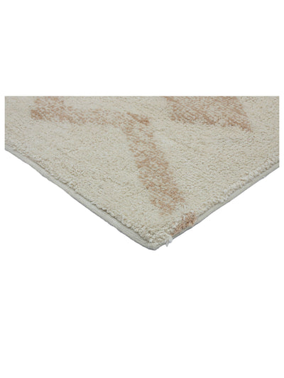 Dusty Coral Diamond Rug