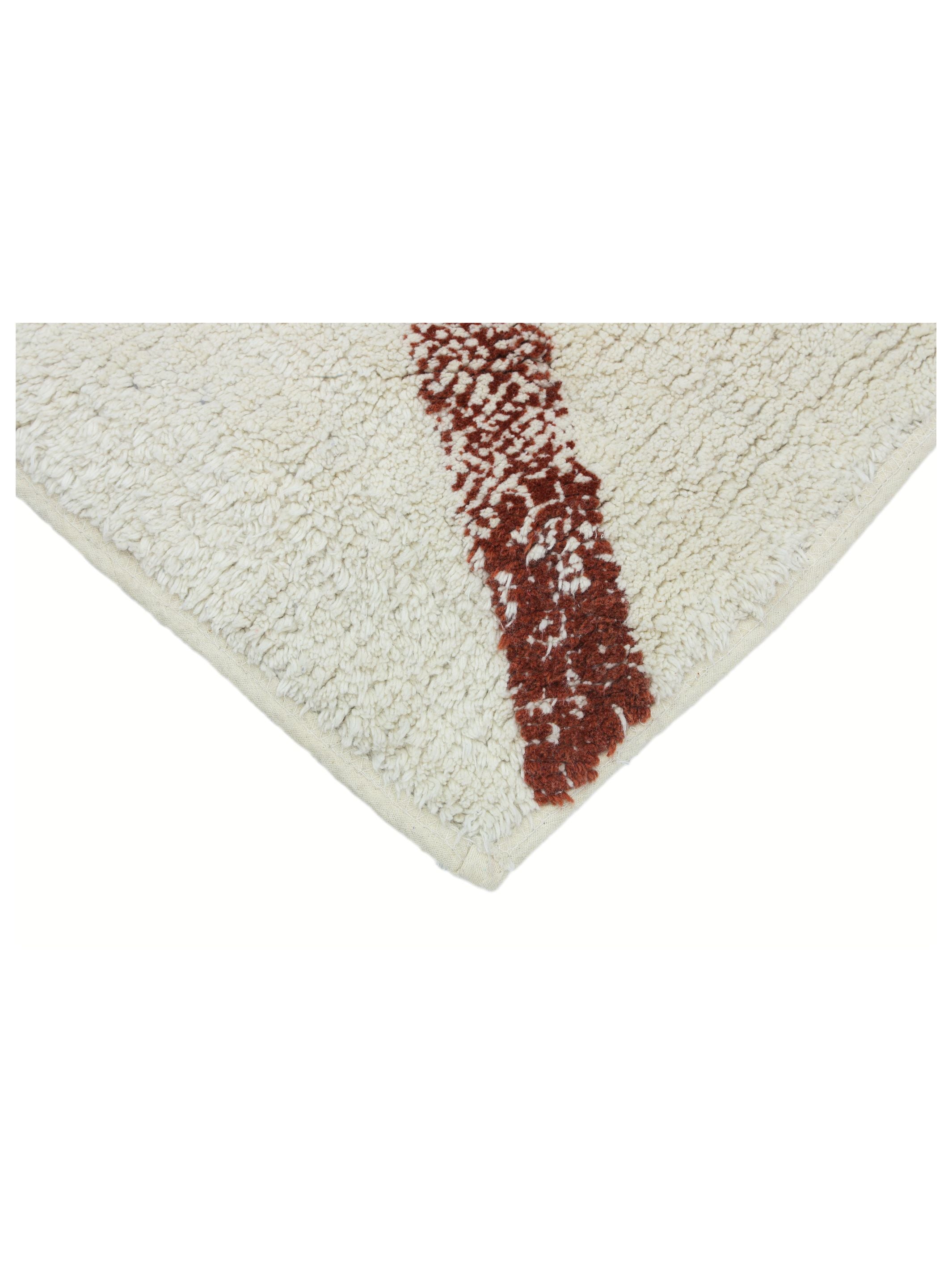 Rust Brown Diamond Rug LAST PIECE - 160x230cm