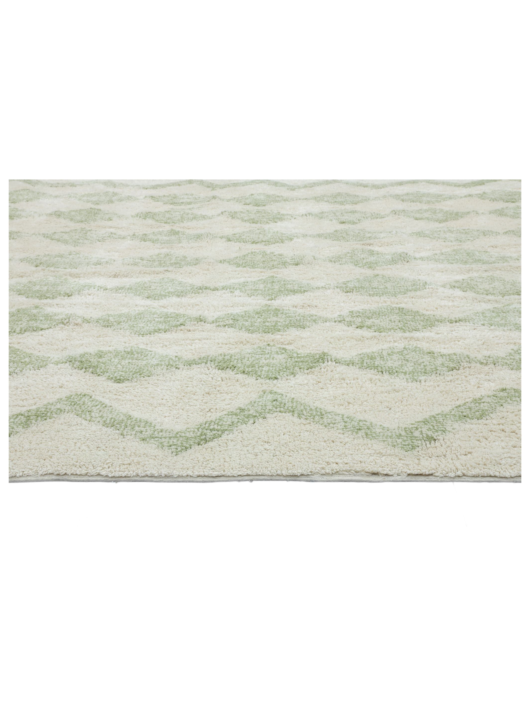 Sage Green Diamond Rug