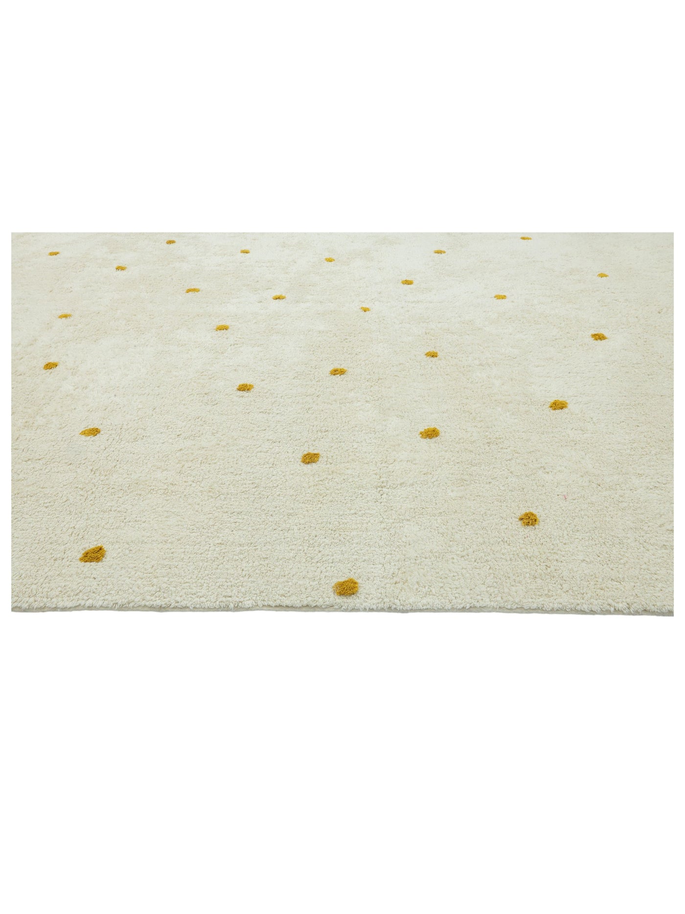 Mustard Yellow Dot Rug