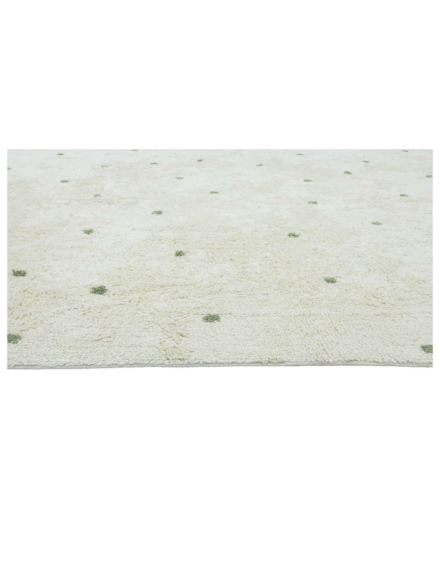 Sage Green Dot Rug