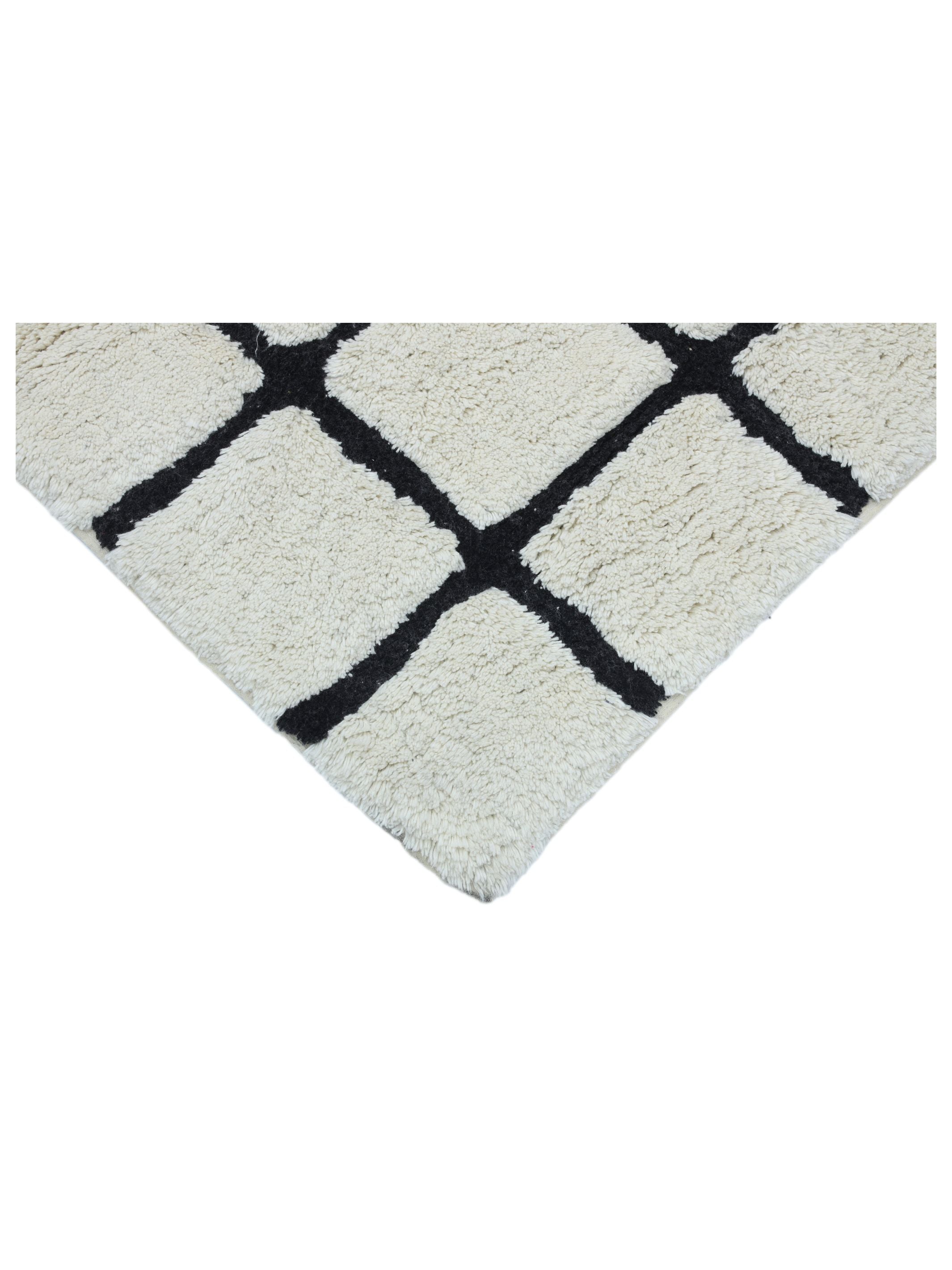 Black Grid Rug LAST PIECE - 160x230cm