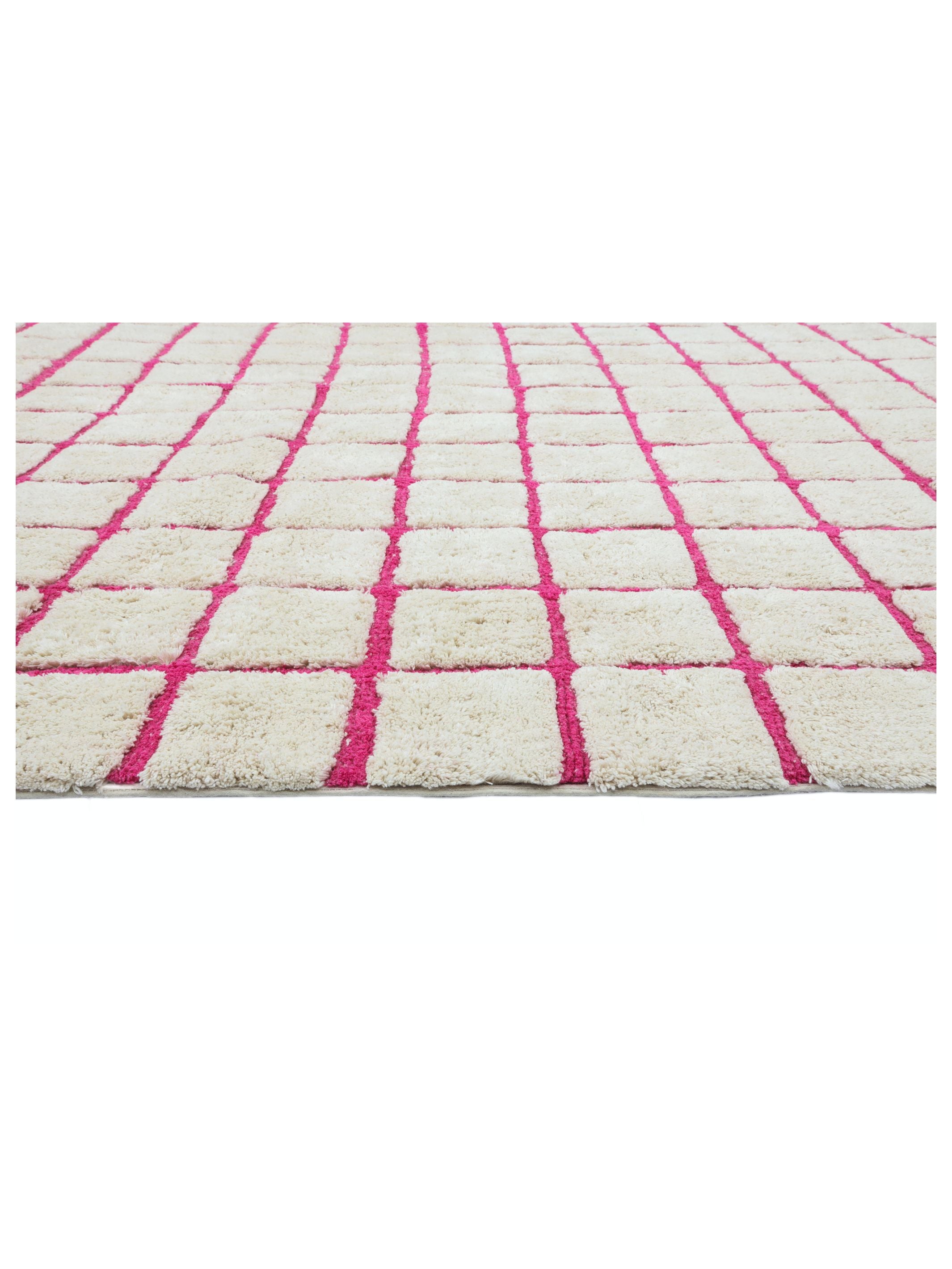 Hot Pink Grid Rug LAST PIECE - 160x230cm