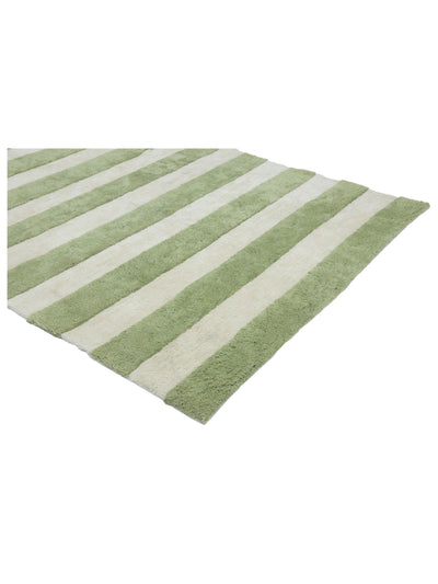 Sage Green Stripe Rug