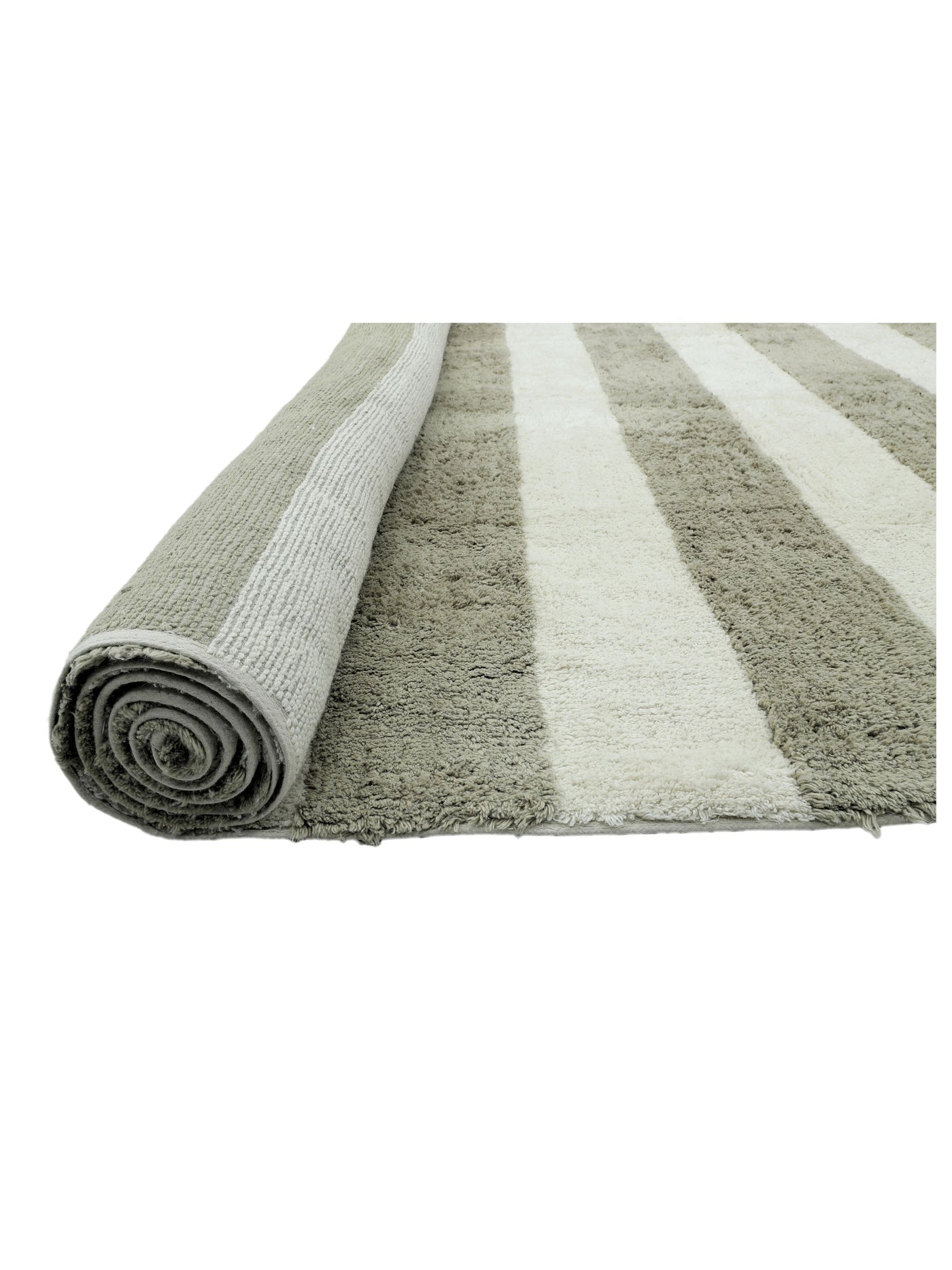 Taupe Stripe Rug